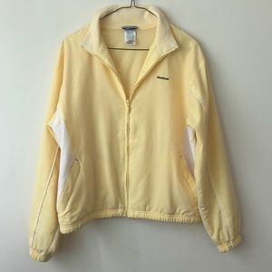 Reebok Yellow Windbreaker